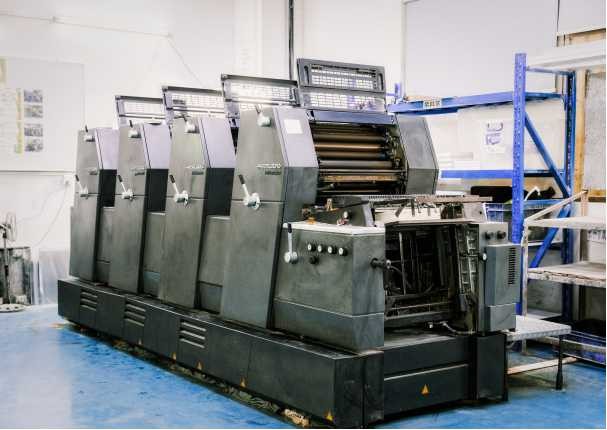 Heidelberg four-color machine